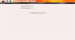 Desktop Screenshot of contracttemplates.samtrans.com